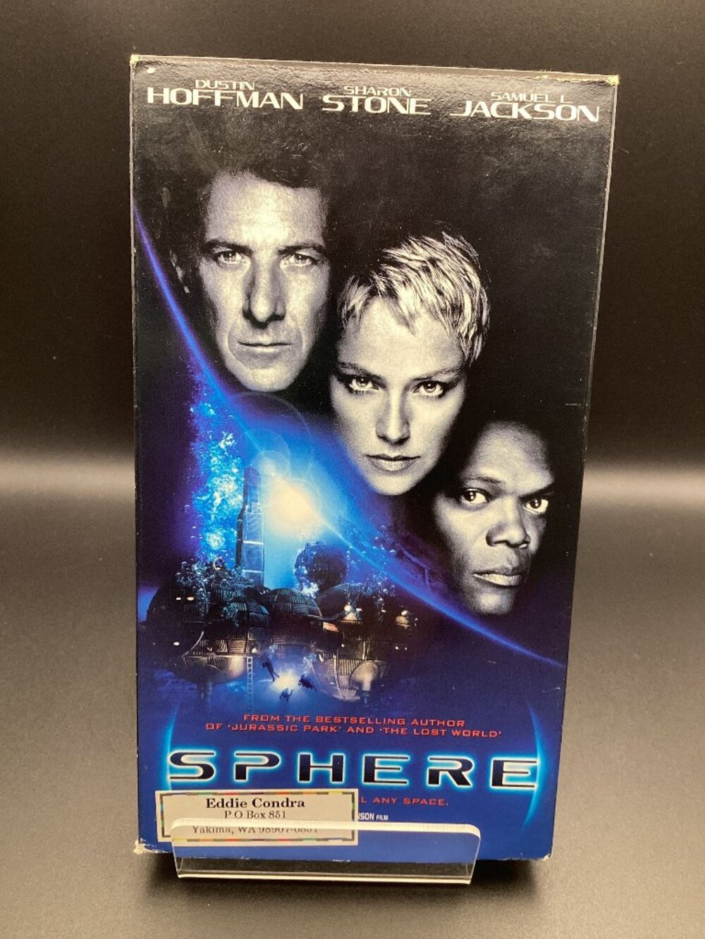 Sphere (VHS, 1998) PG-13 Dustin Hoffman, Sharon Stone, Samuel L Jackson